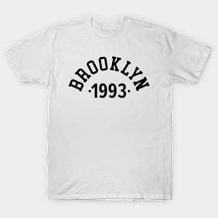 Brooklyn Chronicles: Celebrating Your Birth Year 1993 T-Shirt